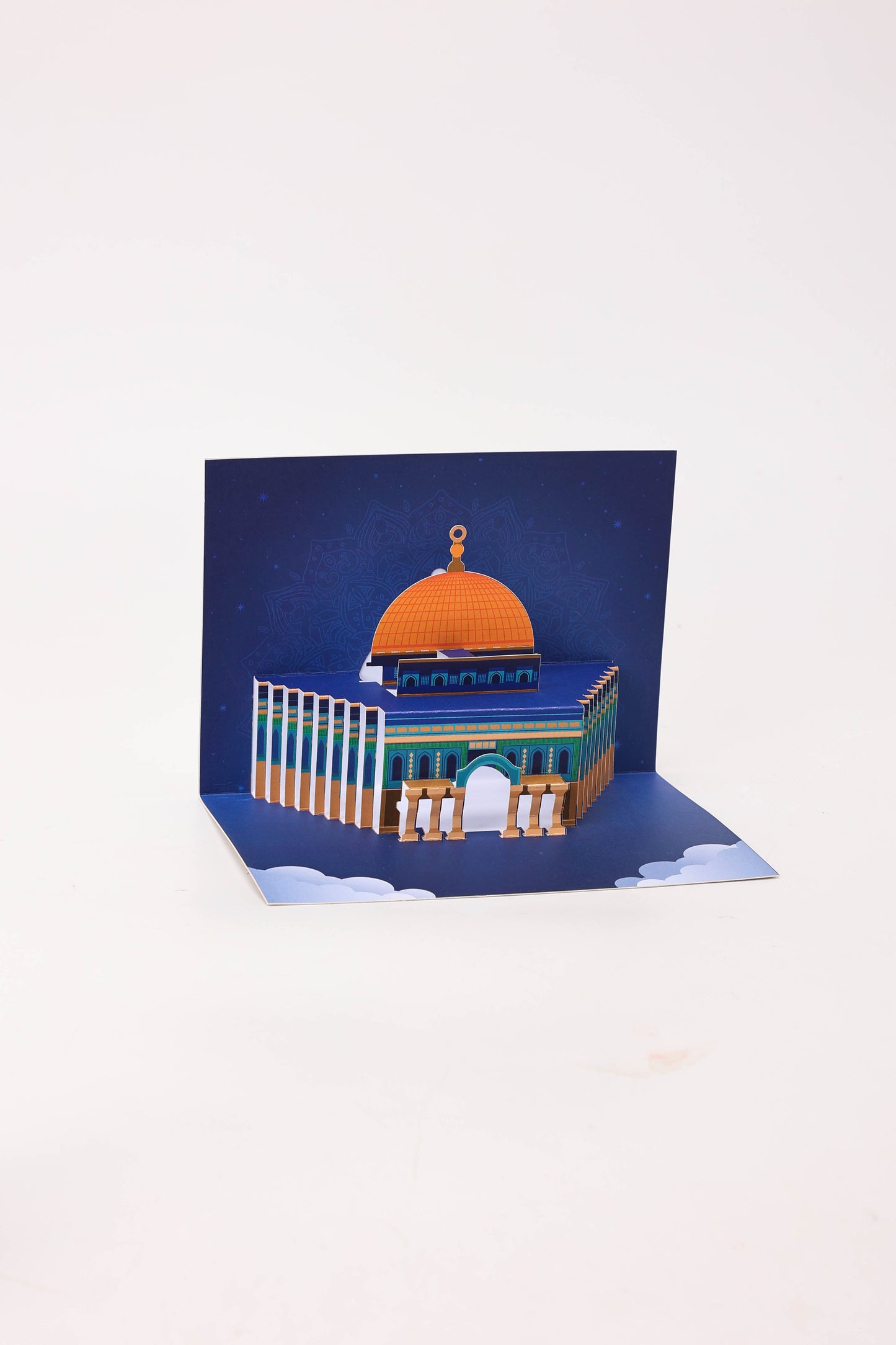 Jerusalem Mosque Pop Up Card