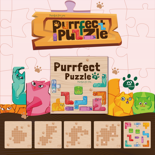 Fun Cats Purrfect Cats Lovers Puzzle