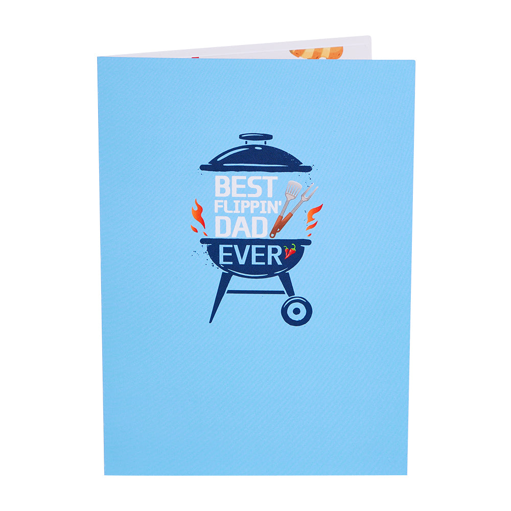 Happy Father's Day Cooking Pop-up Card