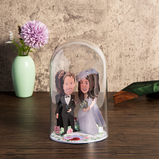 Custom Couples Wedding Pop-Up Gift