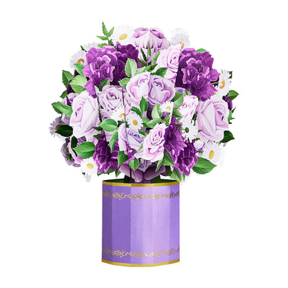 Color Me Purple Pop-up Flower