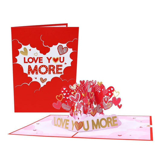 Love You More Pop-Up Card